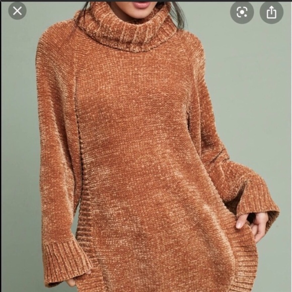 Anthropologie Tops - 🍂Anthropologie moth multicolor turtleneck